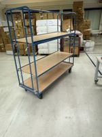 Chariot de transport professionnel à 3 niveaux – 100 × 60 cm