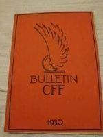 Bulletin CFF / Année 1930