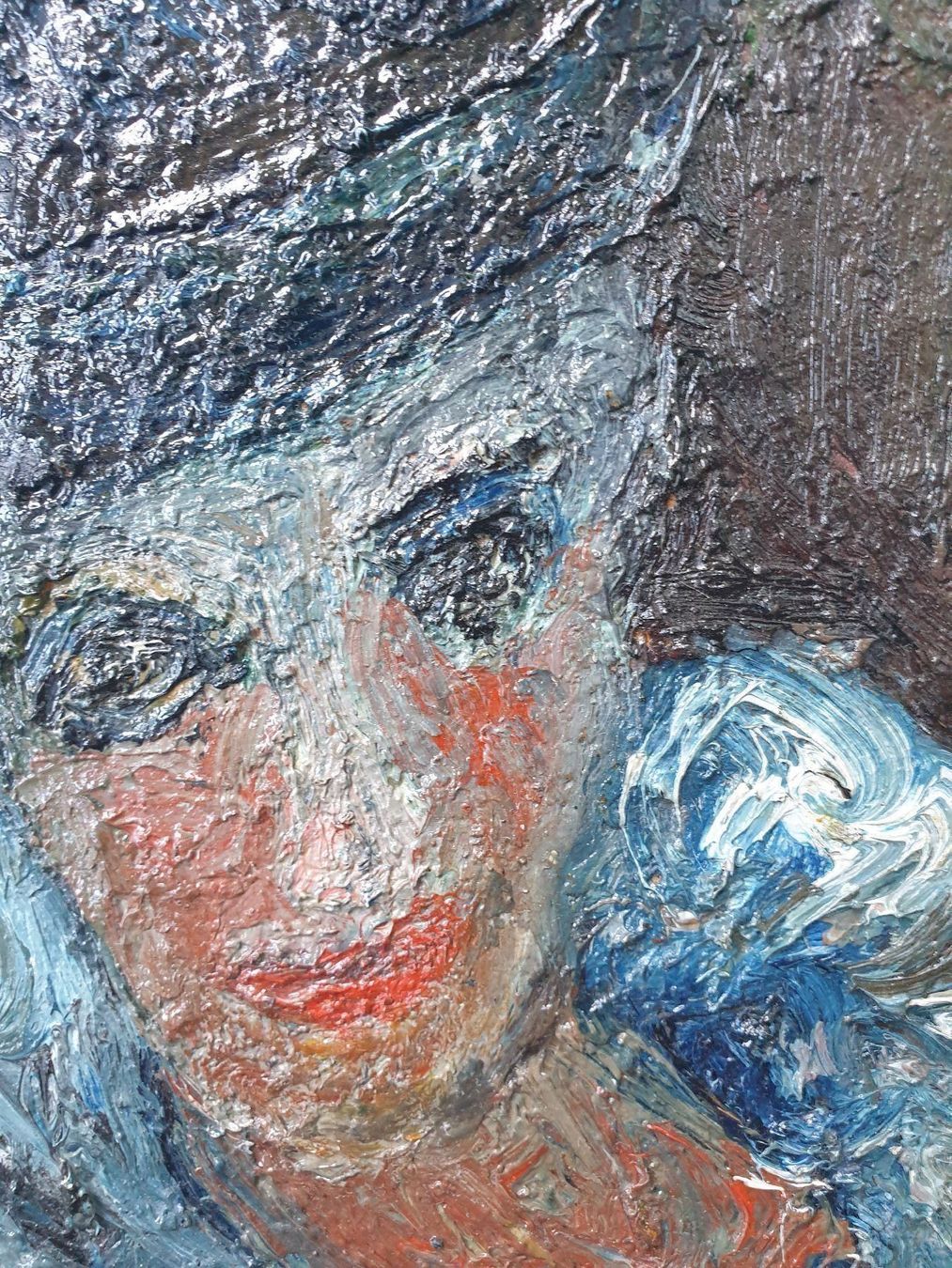 Dipinti: Gemälde Harlekin portrait – Usato da Zürich venduto da B-Rock 4