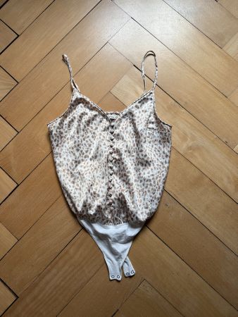 ABERCROMBIE & FITCH - Leo Body weiss-braun XS