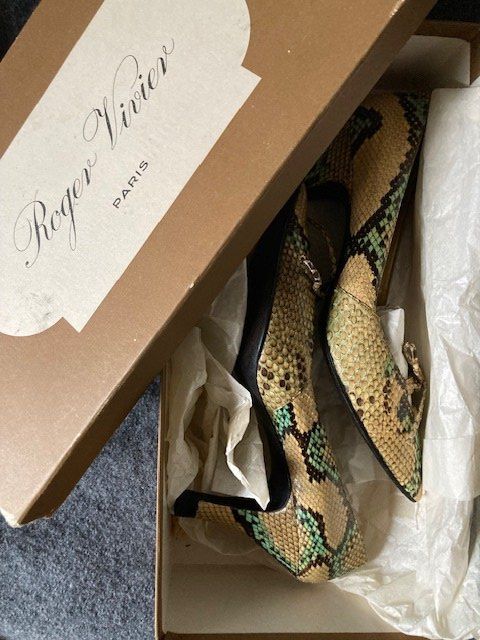 Dior Scarpe da donna: Christian Dior par Roger vivier-Escarpins en python, T35-36 – Usato da Onex venduto da gga_5vcf