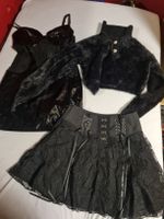 Ein PU Leder Kleid sexy,  1 Top , 1 Rock