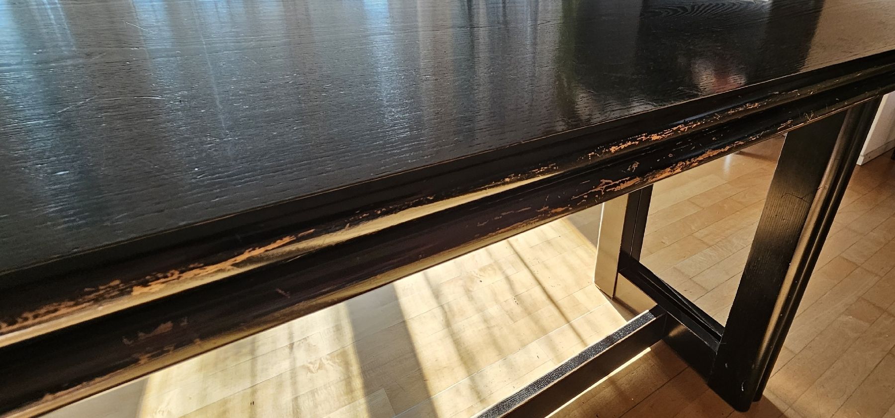Tische: Extendable Dining Table – Black – Seats 6–10 – Gebraucht aus Zürich von jak_pvk7 5