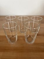 5 Weingläser Trinkglas