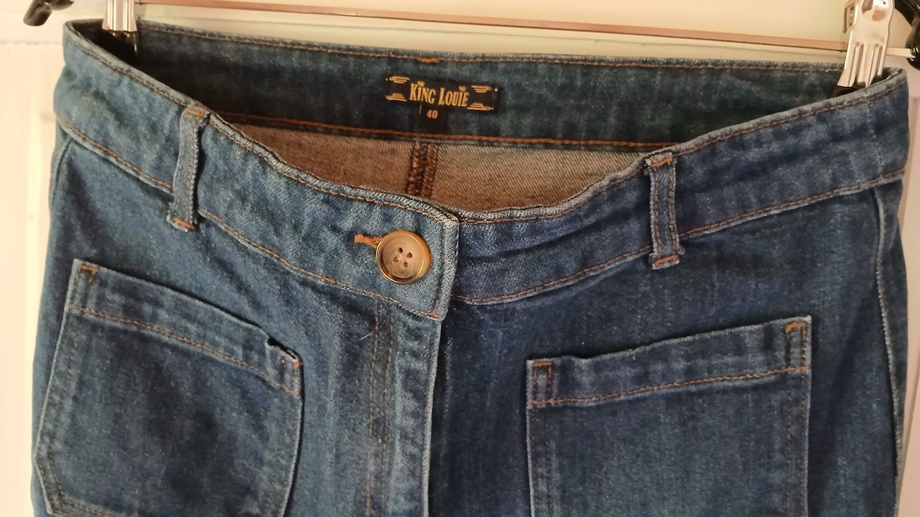 King Louie Jeans: Blaue Jeans, "King Louie" – Nuovo (secondo la descrizione) da Sumiswald venduto da REgula011113 4