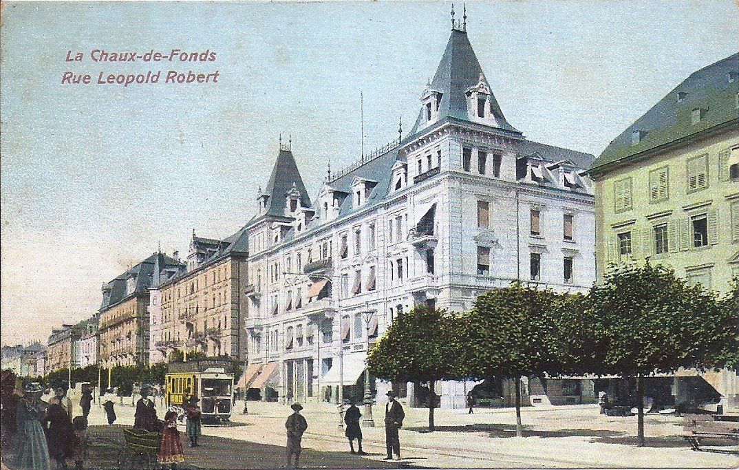 Cartoline postali: LA CHAUX - de - FONDS, le POD – Usato da Les Verrières venduto da Scampi0