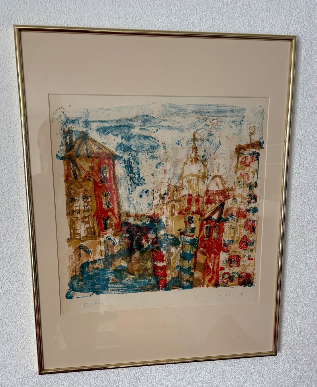 Arts picturaux & lithographies: PAUL AIZPIRI  handsignierte Lithographie H.C. – D'occasion à Rütihof par til_68lp 2