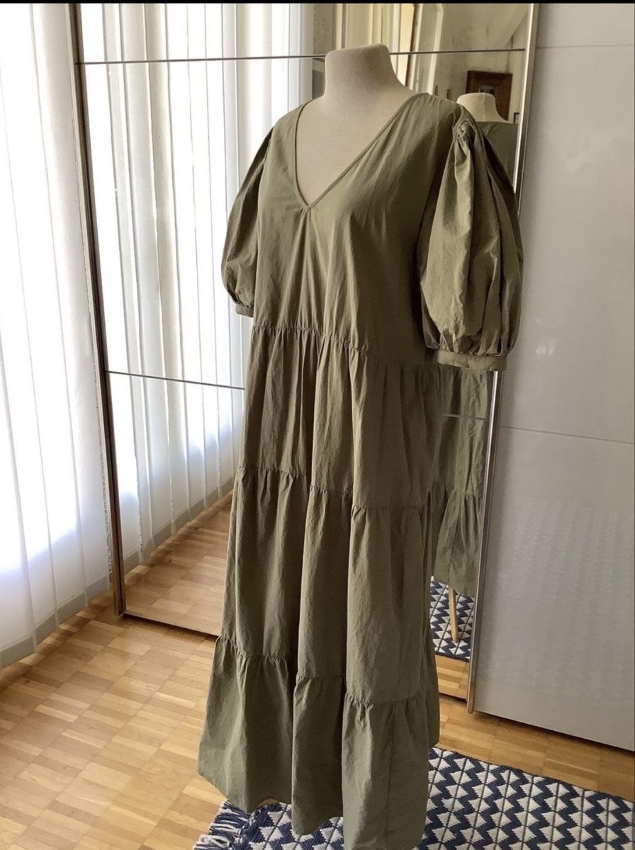 Mango Vestiti: Mango Day Kleid khaki (Zalando) – Nuovo (secondo la descrizione) da Erlinsbach SO venduto da dikaan 1