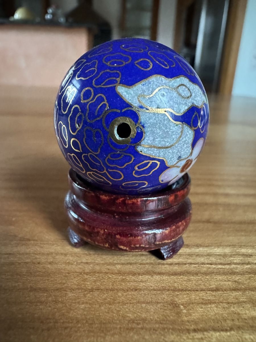 Tutte le decorazioni: Osterei Chinesisch Cloisonné Handgemalt – Usato da Therwil venduto da rowe-spezial 4