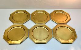 6x TELLER „GOLD“ AB 1.-!!!