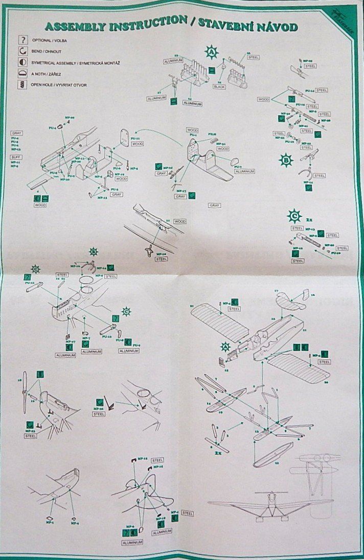 Kit di modellismo & Modellini statici: Hansa-Brandenburg W.29 – Nuovo e nell'imballaggio originale da Neuchâtel venduto da PAB2000 2