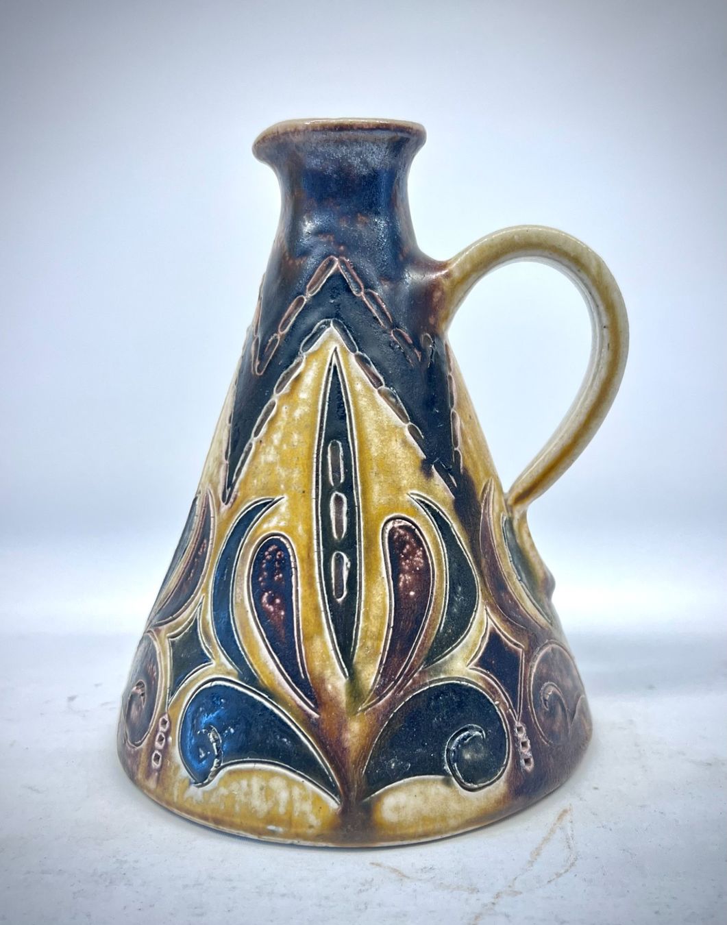 Vasi & Recipienti: Keramik Vase Studio 60er 70er Design Relief – Usato da Männedorf venduto da MrAnderson