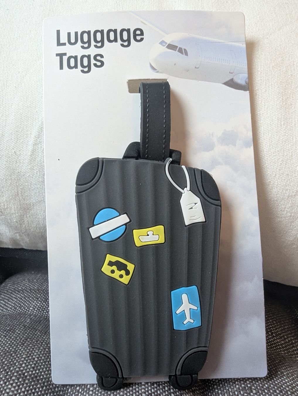 Valigie: Cute Suitcase Luggage Tag New – Nuovo e nell'imballaggio originale da Schlieren venduto da maseam 1