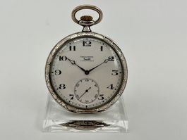 Solvil Paul Ditisheim Chronometre Taschenuhr 0.925 Silber