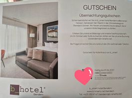 B_Smart Hotel Gutschein im Wert von 150.-
