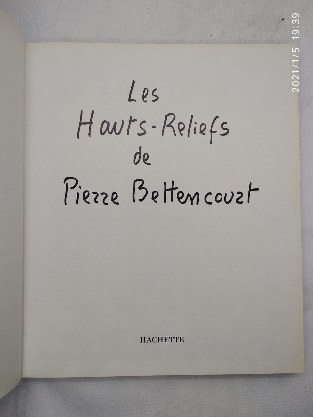 Libri: PIERRE BETTENCOURT – Usato da Goldach venduto da Gaip 8