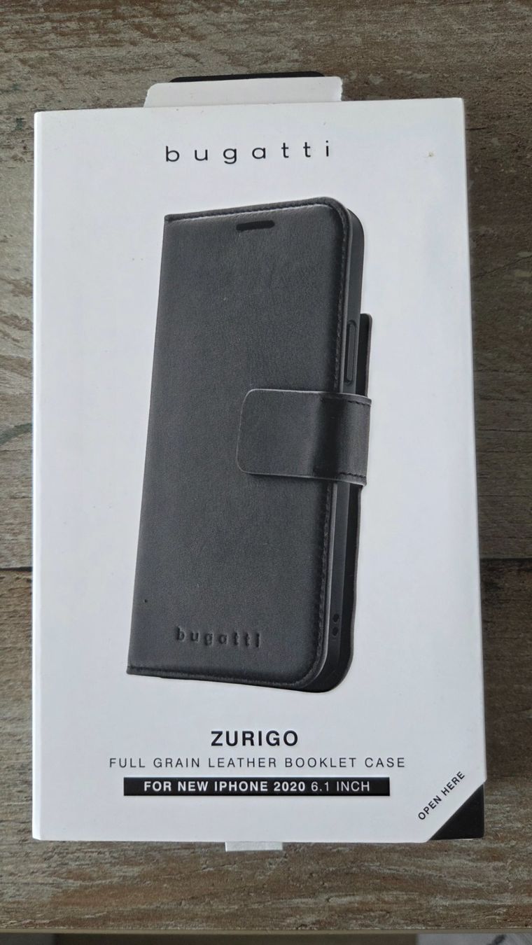 Bugatti Cover & Protezioni schermo: Bugatti iPhone Lederhülle - Neu & Originalverpackt – Nuovo e nell'imballaggio originale da Beringen venduto da JoeyAppenzeller