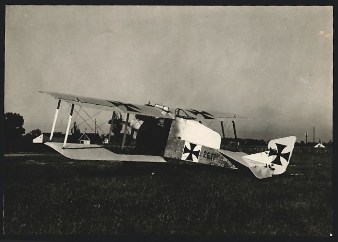Fotografie &  Plakate: Fotografie 1.WK, Flugzeug Albatros Typ B – Gebraucht aus Berlin von bartko-reher