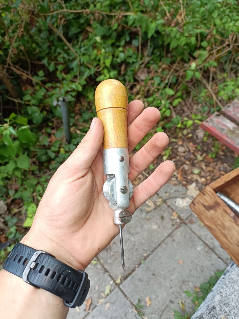 Alle Werkzeuge: Alêne de cordonnier en bois – Gebraucht aus Sonceboz-Sombeval von har_kwf6