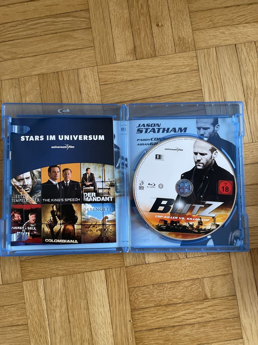 Alle DVDs: Blitz - Blu-ray - Jason Statham – Gebraucht aus Zürich von Mr.Mauri83 2