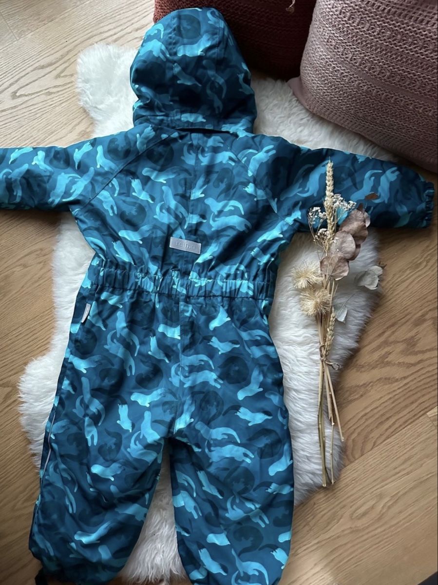Reima Completi: Reima Winter Overall, Grösse 98, Blau – Usato da Forch venduto da kat_98t7 1