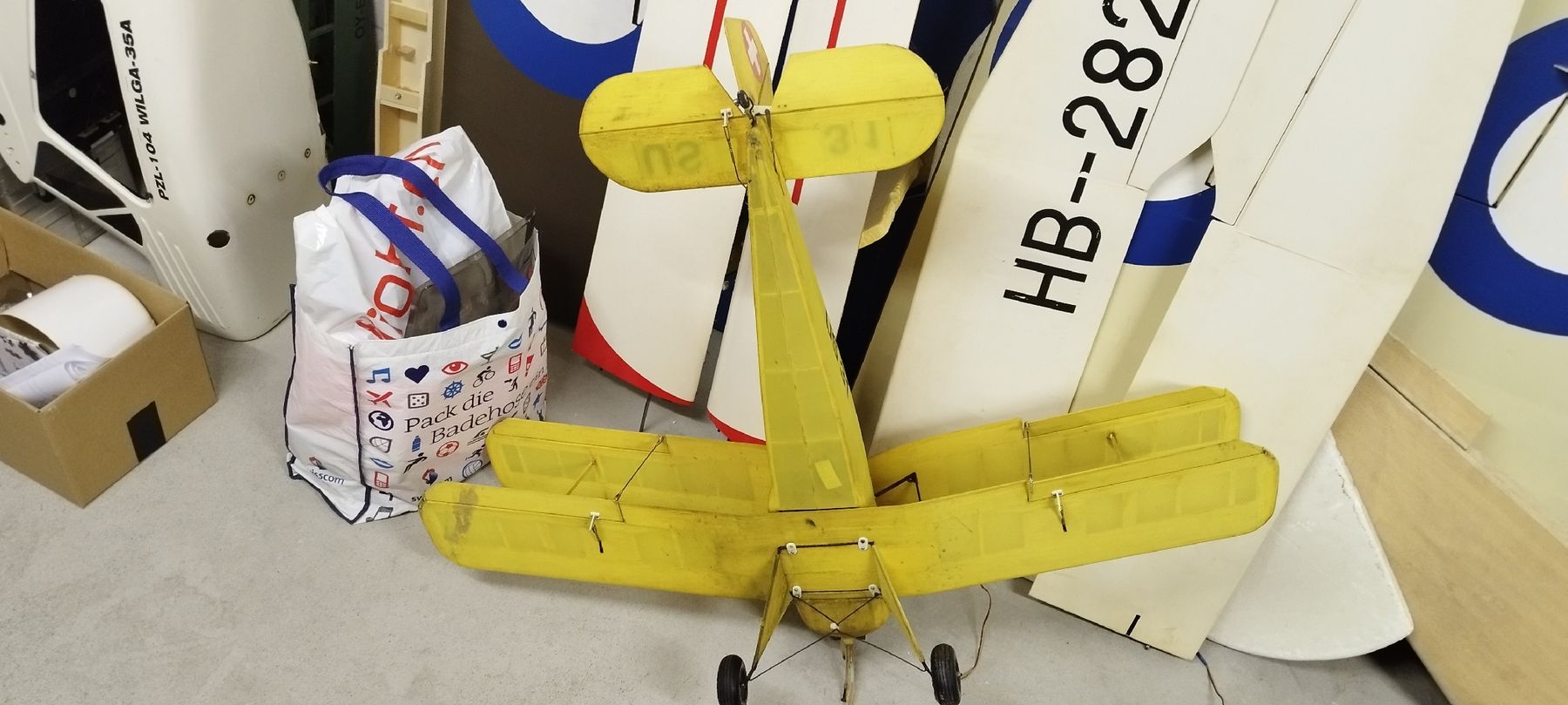 Modellismo RC: Bücker Jungmeister – Difettoso da Grabs venduto da firebird.91 3