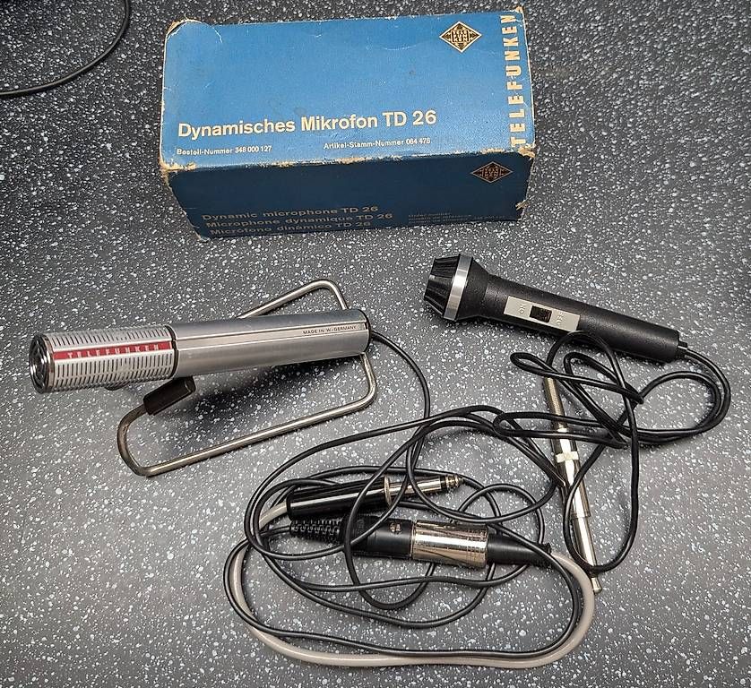 Microfoni: Telefunken TD 26 Dynamisches Mikrofon Vintage – Usato da St. Margrethen SG venduto da Stuzi1