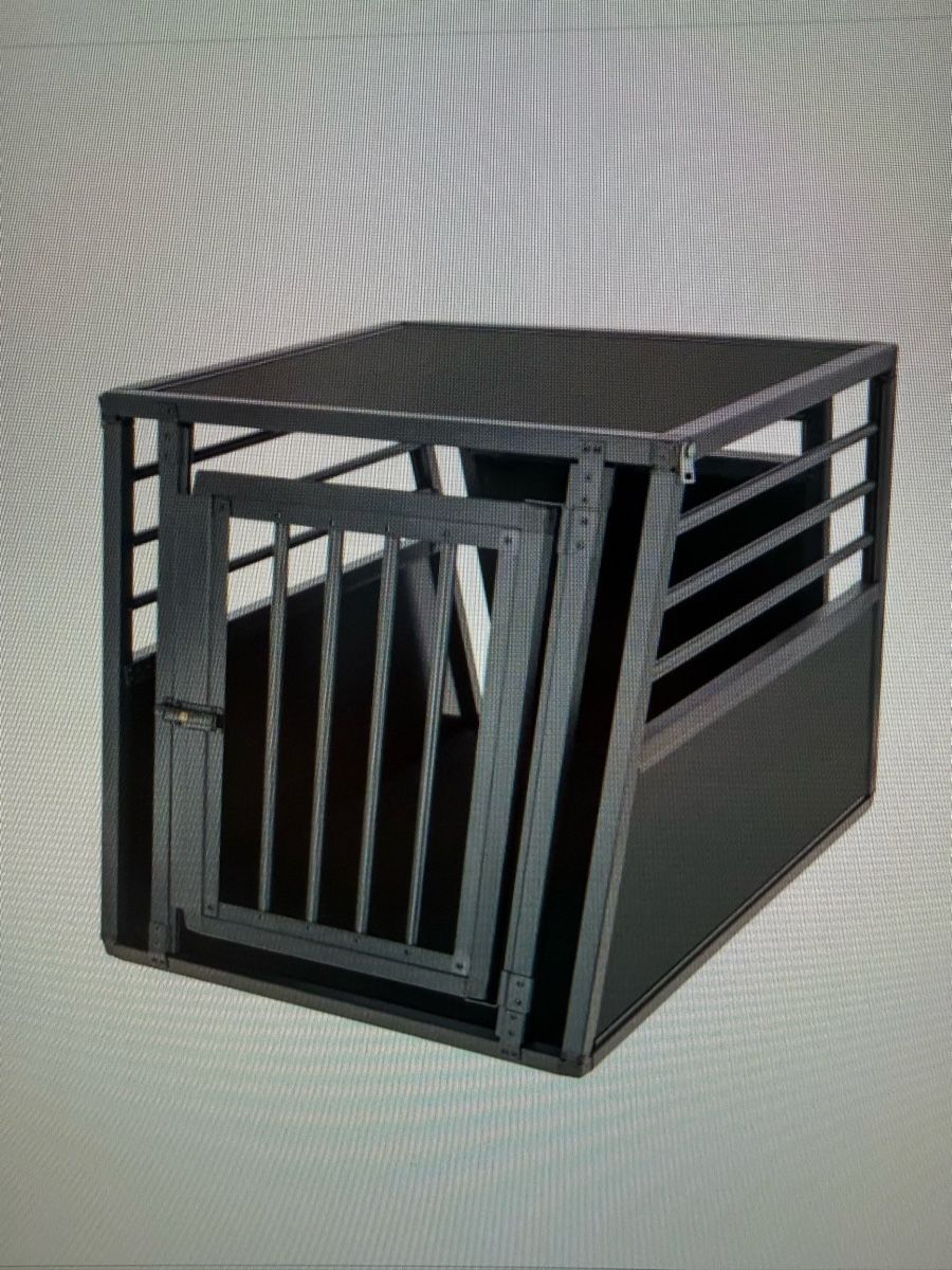 Gabbie, trasporto & Sicurezza: Hundebox Transportbox – Nuovo (secondo la descrizione) da Lachen SZ venduto da HotSpa 2