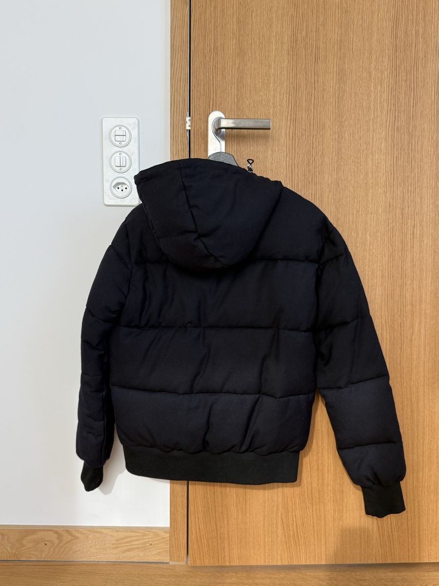 Sandro Vestes: Sandro Paris Men Blue Wool-Blend Puffer Jacket – D'occasion à Horgen par IRG_88 1