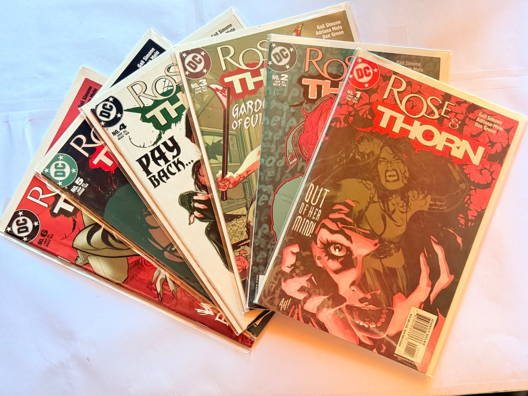 Fumetti: Engl.: Rose & Thorn Comic Collection DC, Nr. 1-6, komplett – Nuovo (secondo la descrizione) da Zuerich venduto da SonderArt-Wertgut