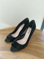 Escarpins Miu Miu en Daim Noir - Taille 39 - Parfait état