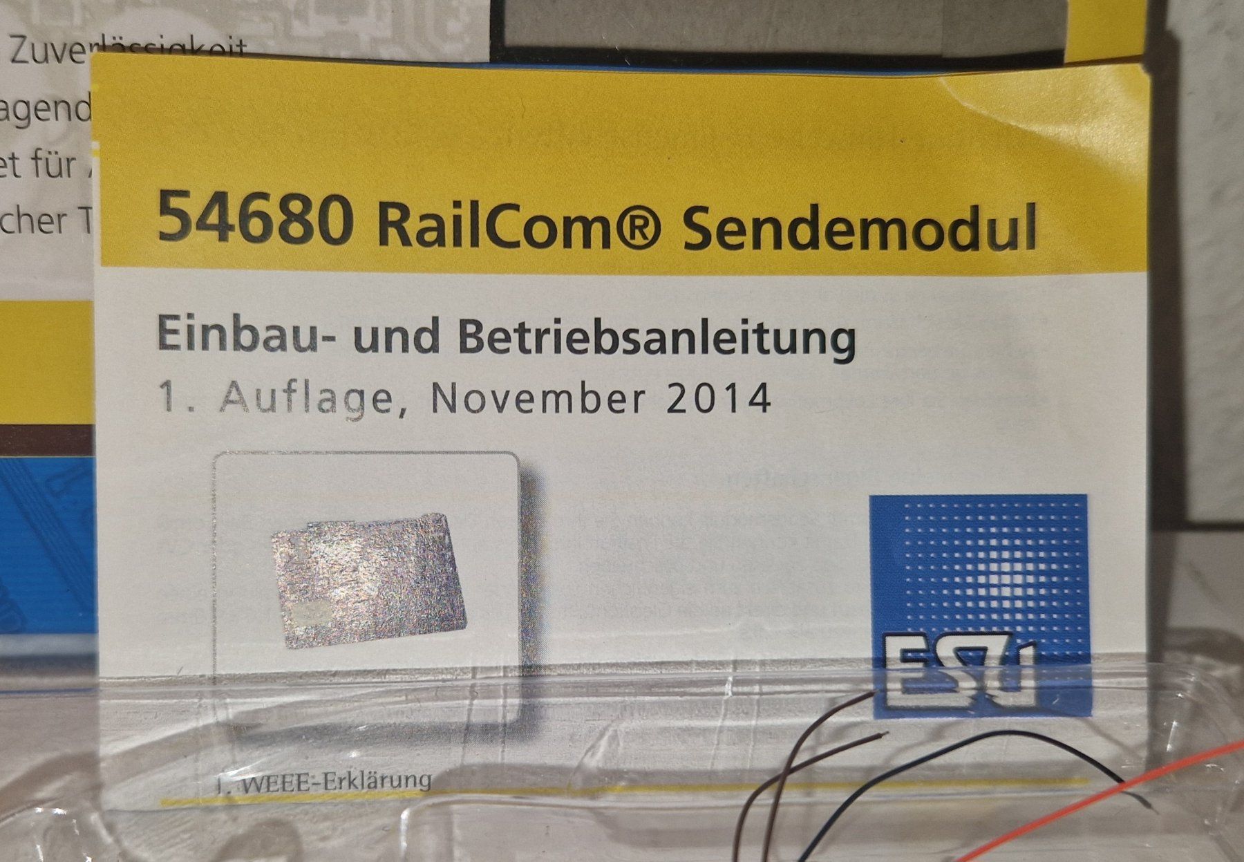 Esu Modellini di ferrovie: ESU 54680 - 3x RailCom Sendemodule – Nuovo (secondo la descrizione) da Zürich venduto da rascala 2