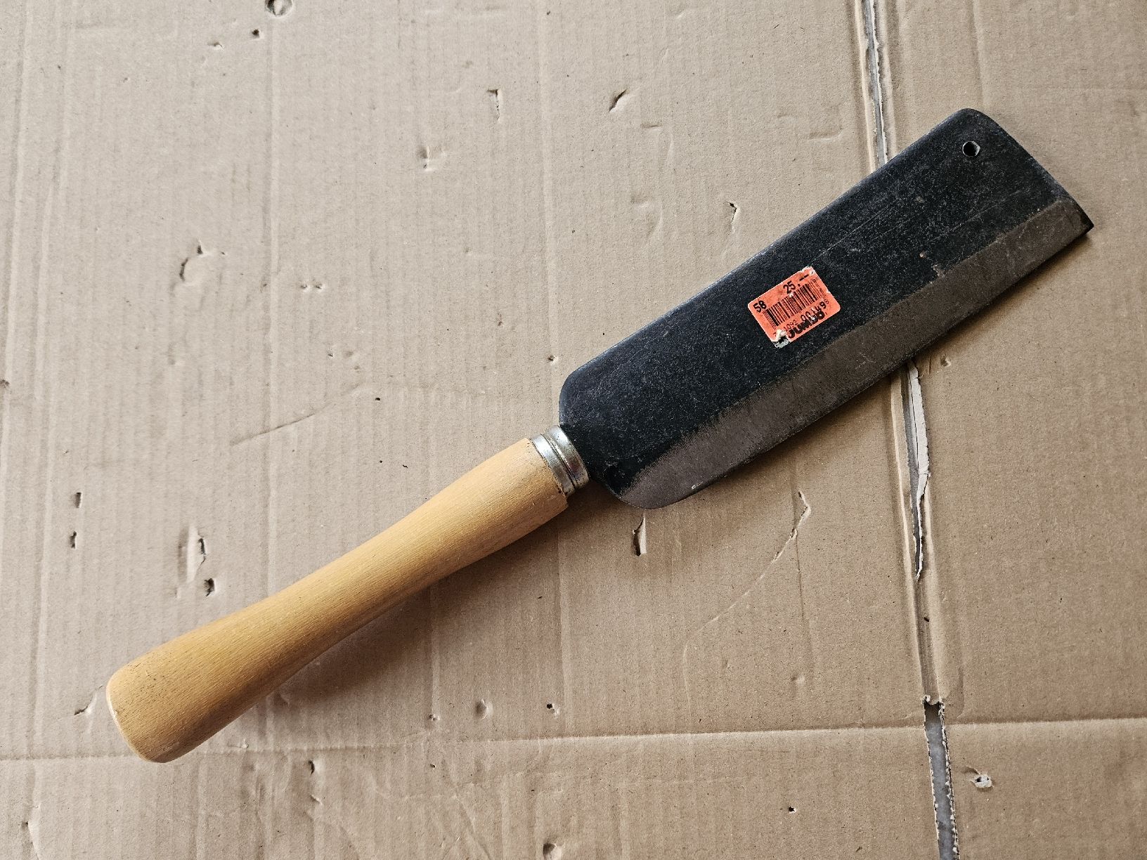 Tutti gli attrezzi: Vintage Hackbeil/Fleischbeil mit Holzgriff, Top Zustand – Usato da Oberburg venduto da znas 1