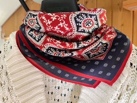Seiden-Foulard 53 x 53 cm, neu