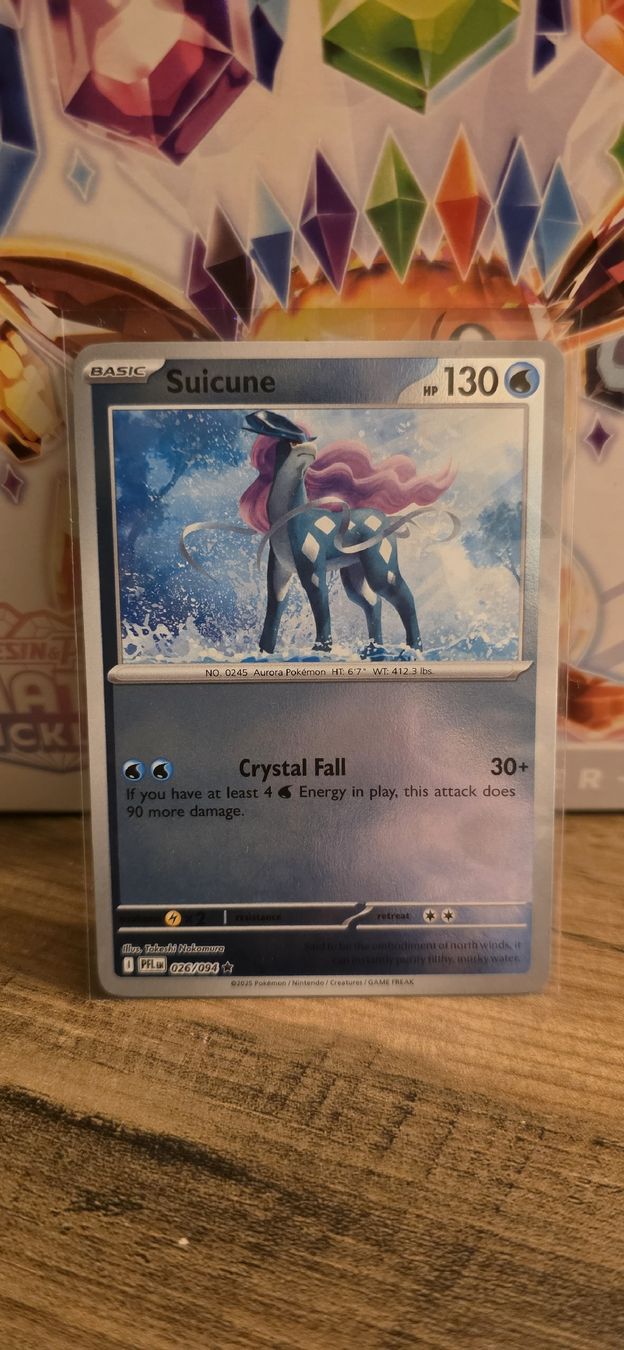 Pokémon Carte collezionabili: Pokemon Suicune Reverse PFL ENG – Nuovo (secondo la descrizione) da Goldswil venduto da downie84