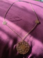 bijoux magnifique gros collier en argent 925 (or)
