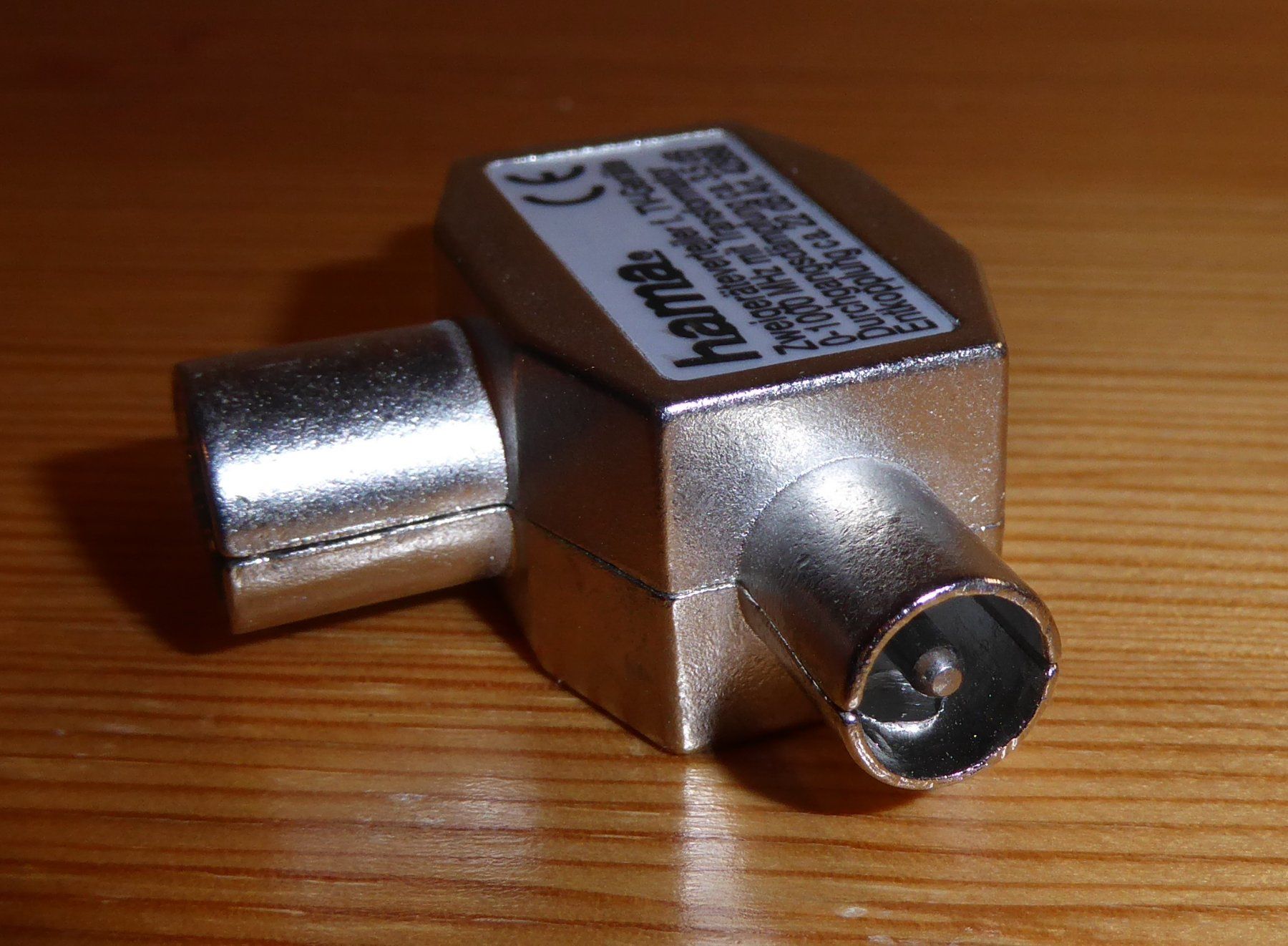 Hama Unità & Adattatore: Hama Antennen-Verteiler, Koax-Stecker – Nuovo (secondo la descrizione) da Spreitenbach venduto da Turbo_1105 3