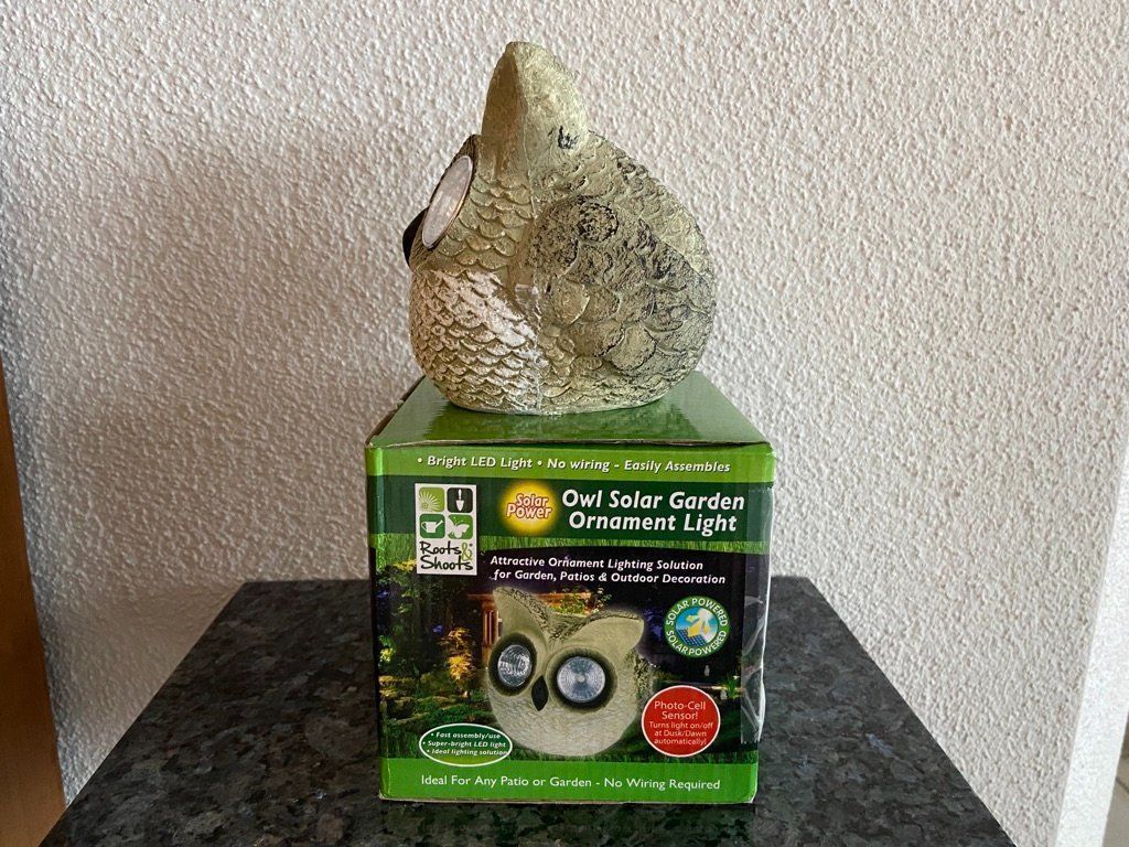 Lampes: Solar Lampe Eule – Neuf (Voir description) à Beatenberg par buy2you 1