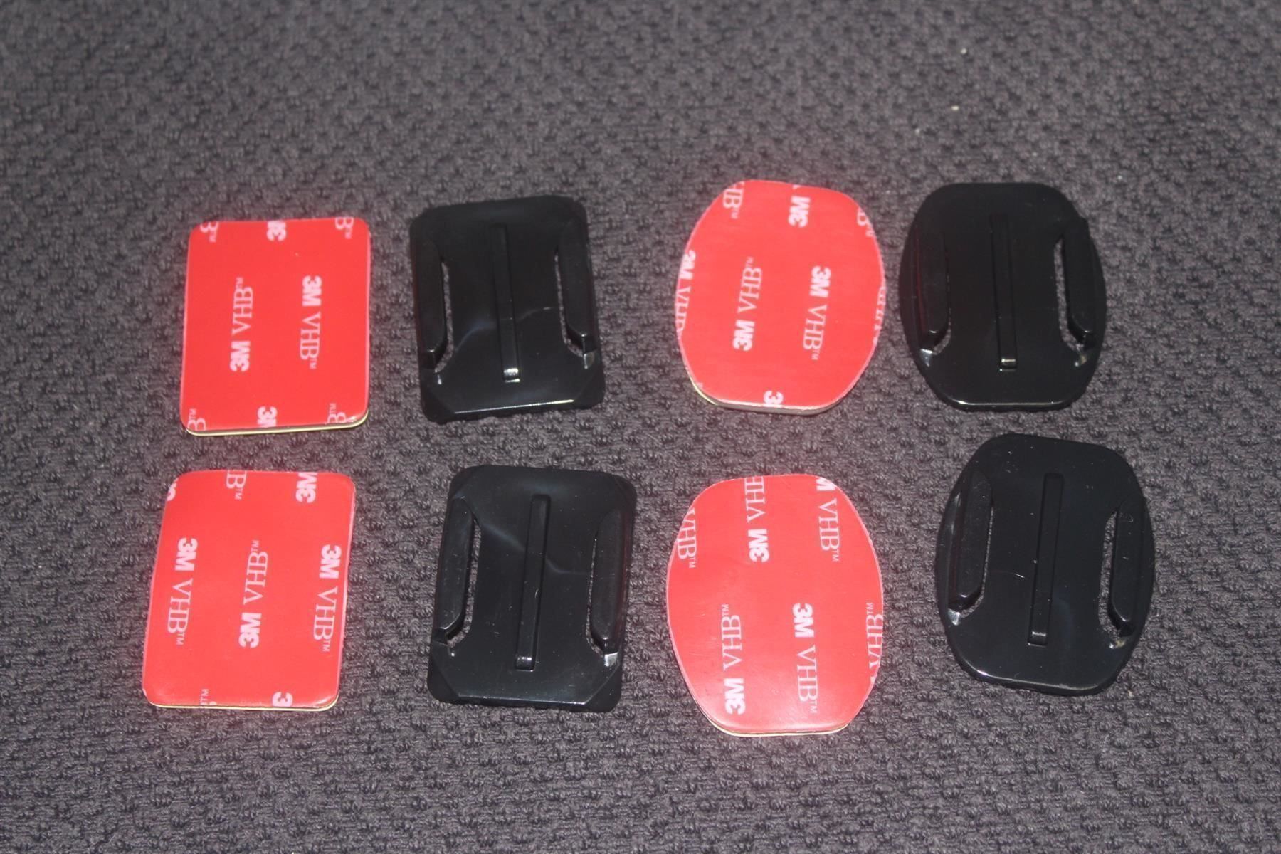 Laufwerke & Adapter: 2x 2 Adapterplatten 2x 2 Klebepads 3M gopro – Neu (gemäss Beschreibung) aus Kirchdorf AG von Apost008