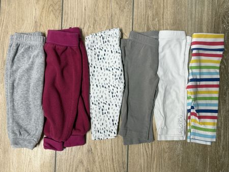 6x Jogging und leggings für Mädchen Größe 62 Zara, H&M,…🎀