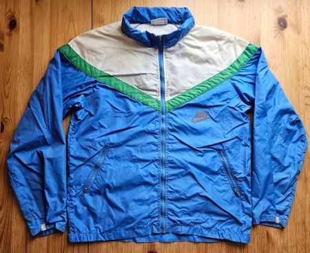 Jacke Nike Grösse M colourblock retro Regenjacke