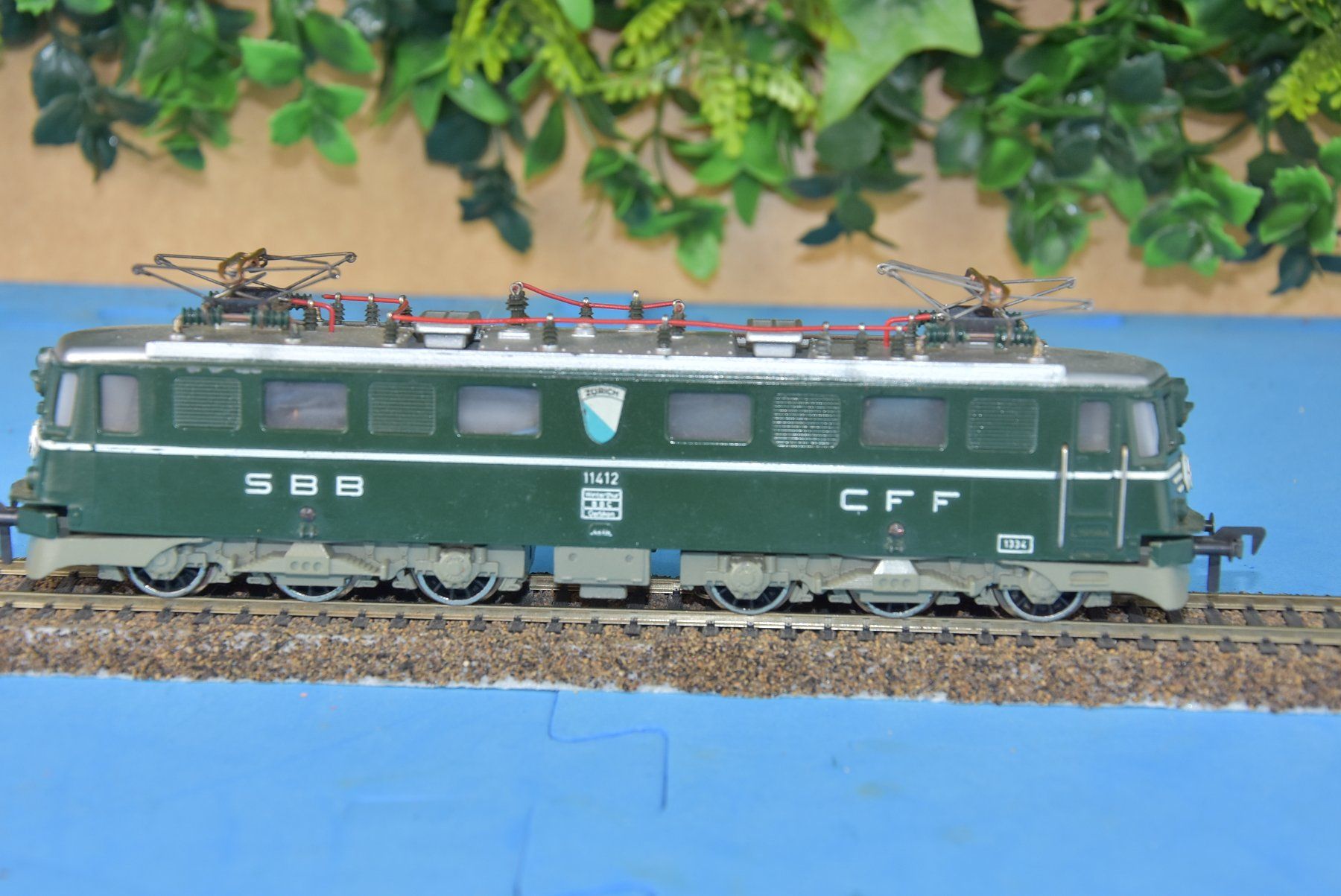 Fleischmann Modelleisenbahnen: FÜR FR. 39.00   -. FLEISCHMANN H0 GOTTHARDLOK SBB Ae 6/6 – Gebraucht aus Wohlen AG von 5610WOHLEN- 1