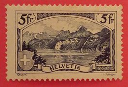 2844C) 178, Gebirgslandschaft Rütli postfrisch Kt. 600.-