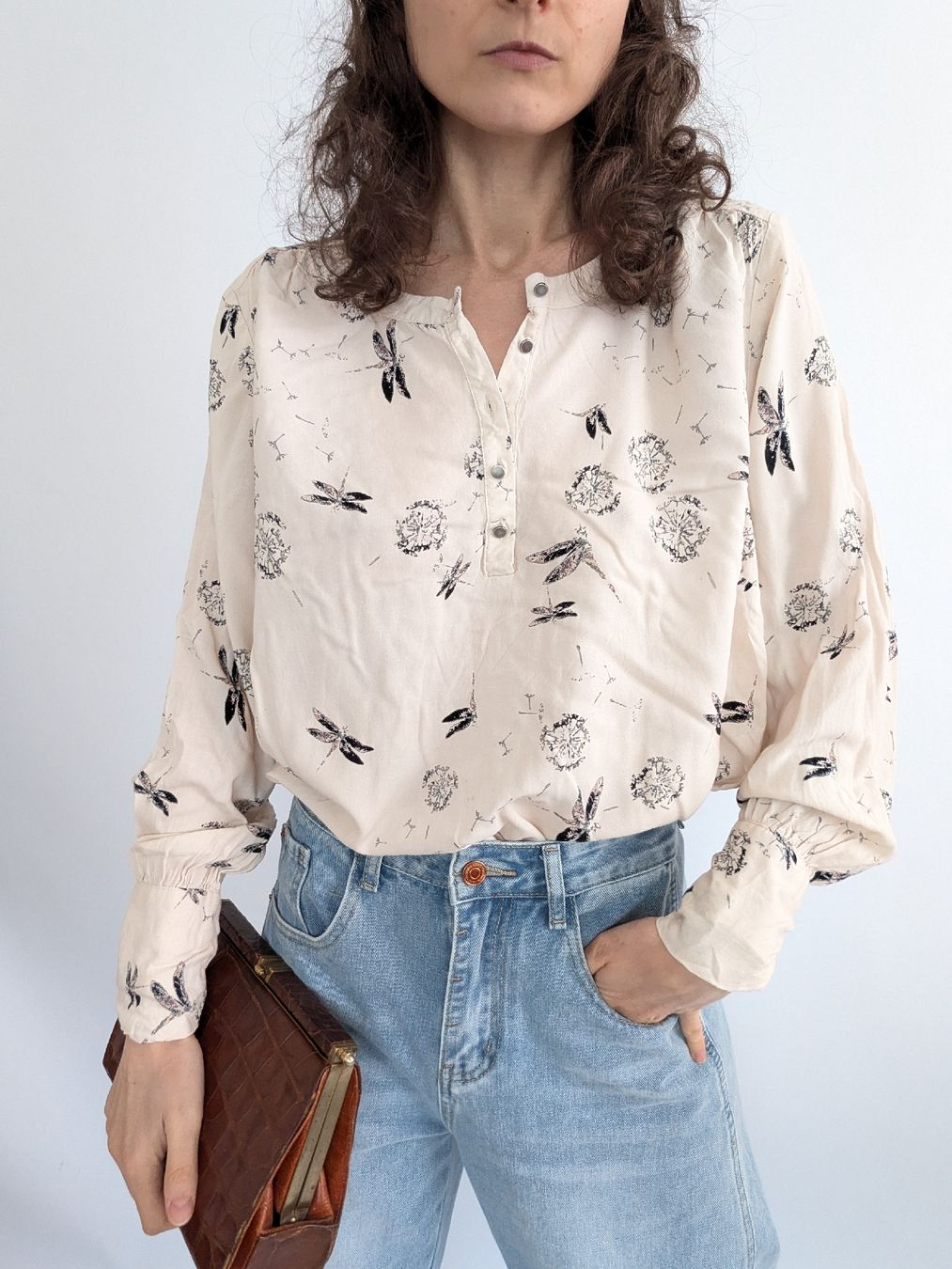 Camicette: SayConcept Bluse, Langarm, Viskose Gr.L – Usato da Rorschach venduto da olg_5qq2