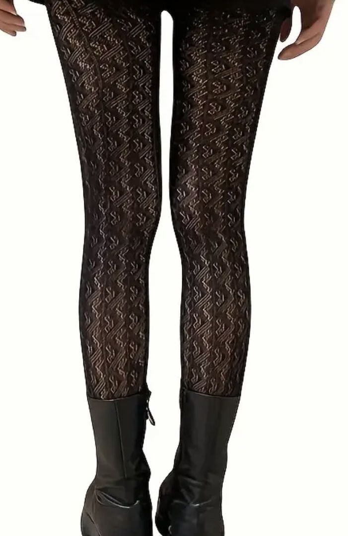 Strümpfe & Strumpfhosen: Collant a pizzo-1size-unisex- nuovo – Neu und originalverpackt aus Locarno von Fixed8 5