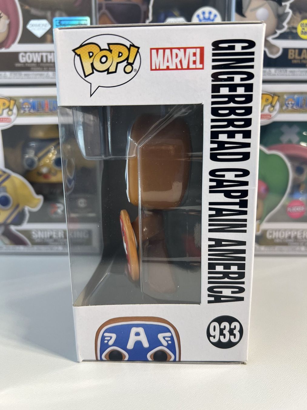 Figuren: Funko POP! Marvel Holiday Gingerbread Captain America – Neu und originalverpackt aus Le Mouret von perfectbijou 3