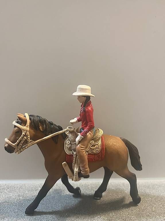 Giocattoli: Schleich Westernreiterin 42112 – Usato da Oberwil b. Zug venduto da ostermann81