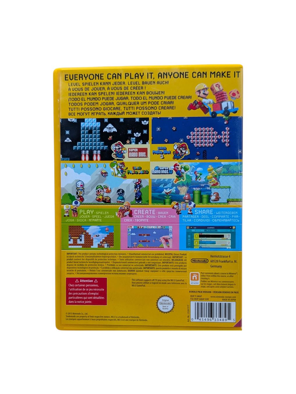 Nintendo Giochi: Super Mario Maker Nintendo Wii U – Usato da Domat/Ems venduto da IsseldorsShop 1