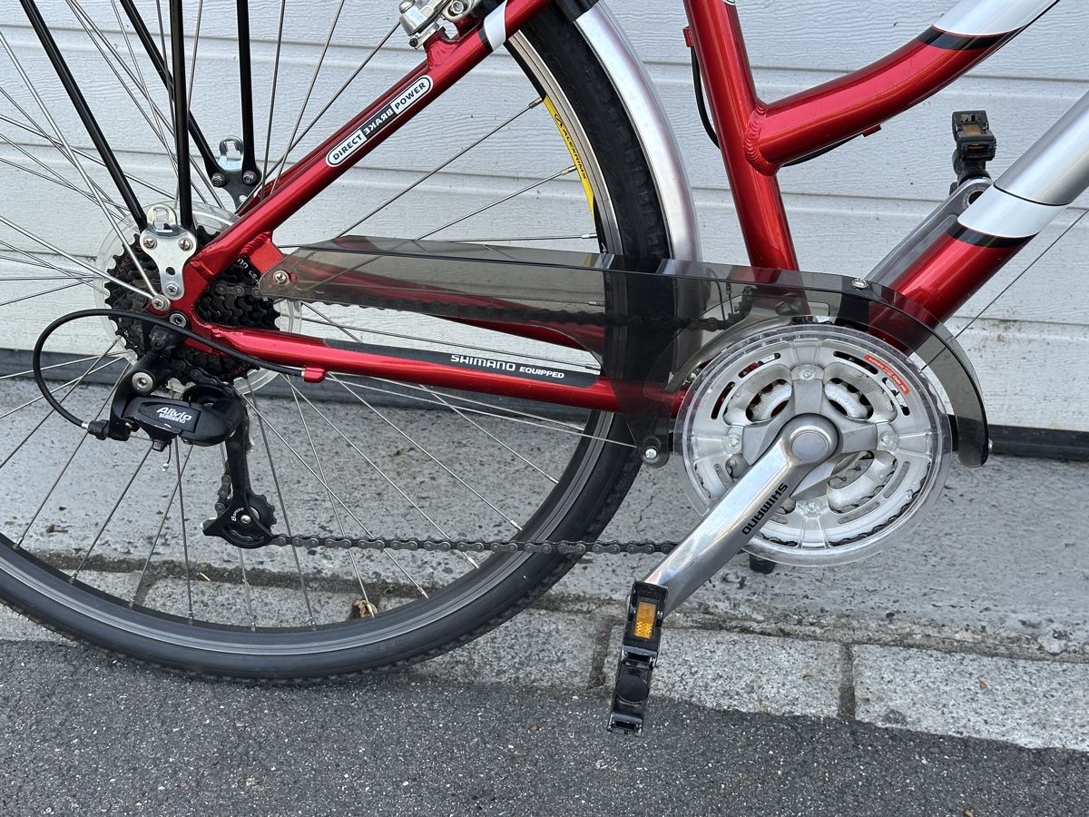 Leopard Biciclette: Damenrad Leopard Road Cat silber-rot 42cm – Usato da Wädenswil venduto da HobbyZimmer 2