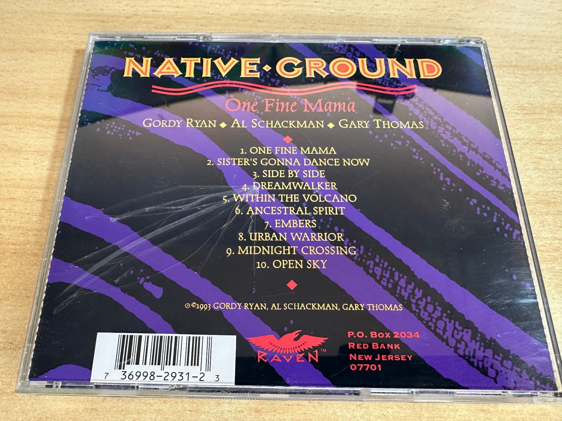 CD: H8 Native Ground – One Fine Mama – Usato da Rikon im Tösstal venduto da Alpenmutz 1